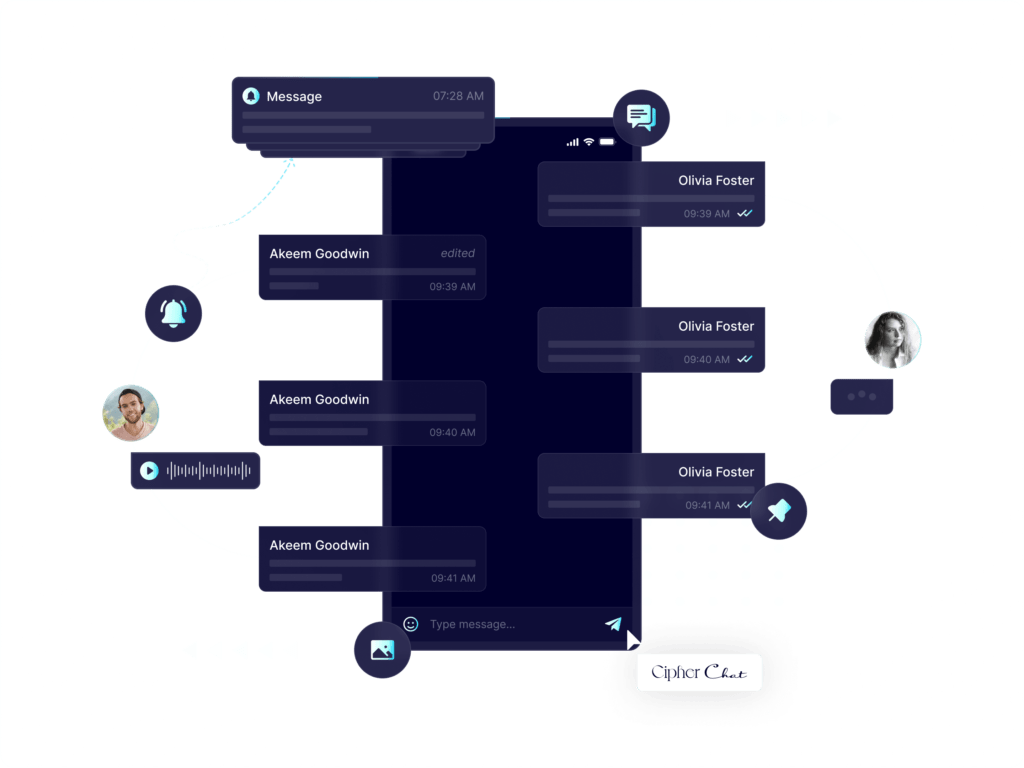 Real-Time Notifications | CIPHER Chat Features